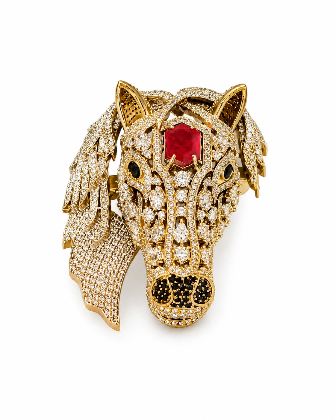 “Imperial Stallion” Brooch