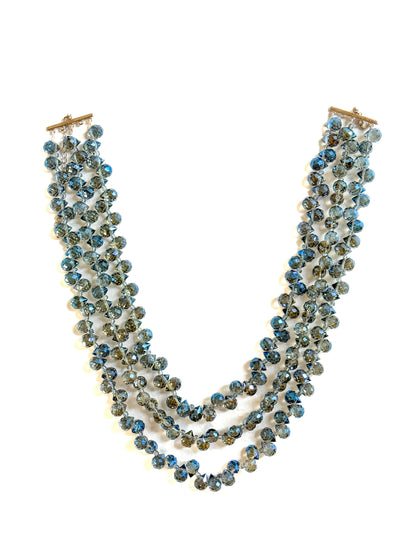 "Bridget" Crystal Beads Necklace