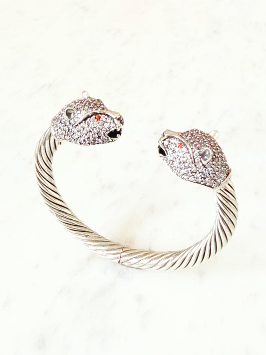 “Cheetah” Cuff - Silver