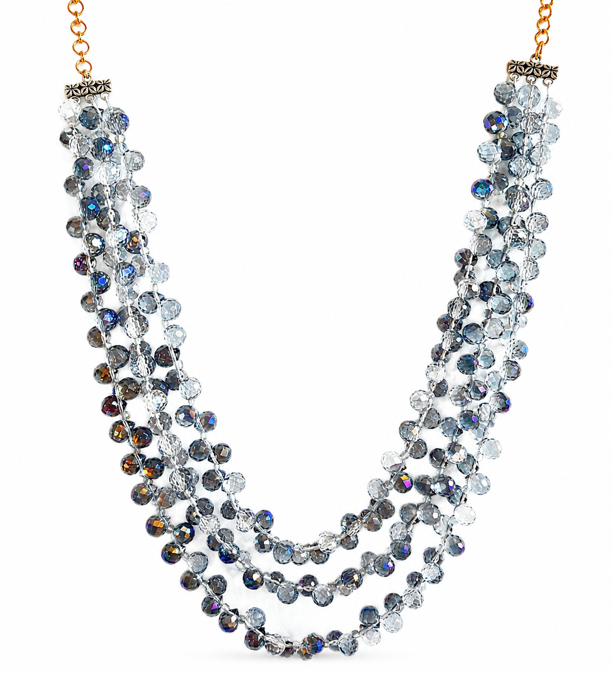 "Shania" Crystal Beads Necklace