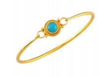Load image into Gallery viewer, Turquoise Bree Bangle