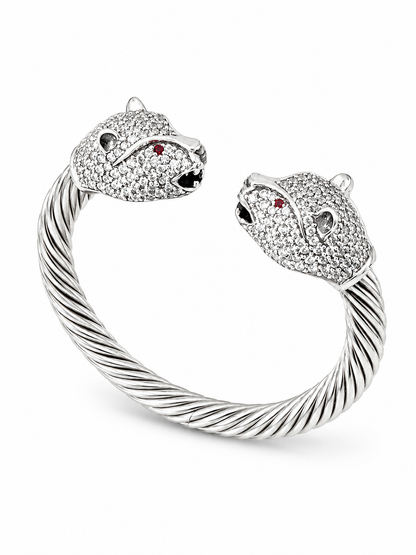 “Cheetah” Cuff - Silver