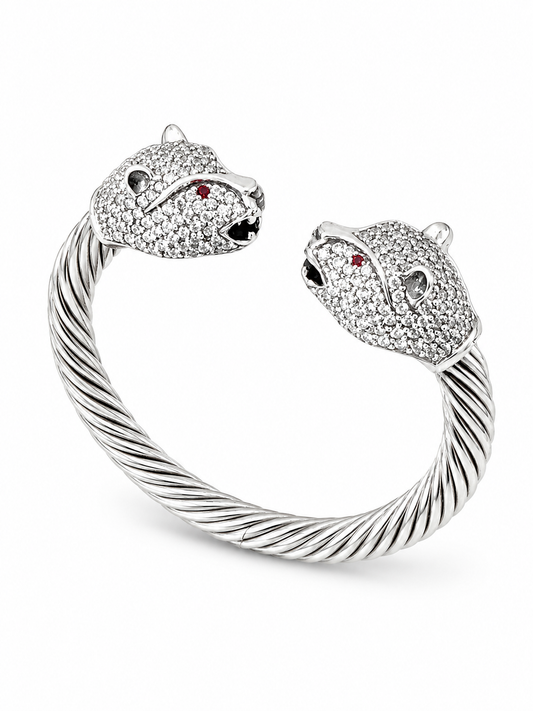 “Cheetah” Cuff - Silver
