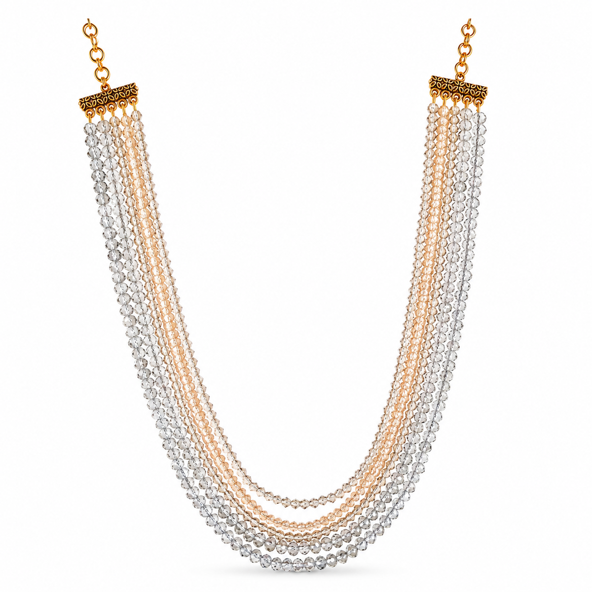 "Penelope" Crystal Beads Necklace
