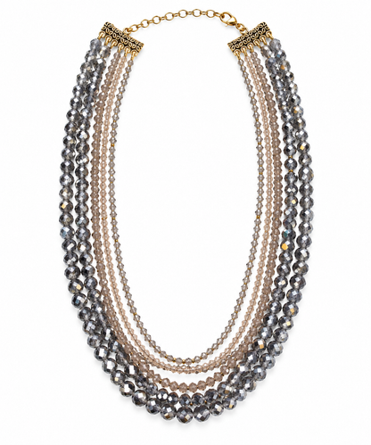 "Penelope" Crystal Beads Necklace
