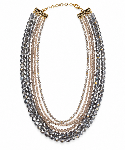 "Penelope" Crystal Beads Necklace