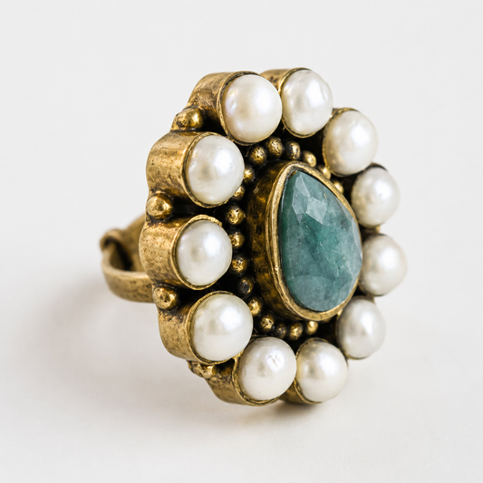 Gabriella Green Ring