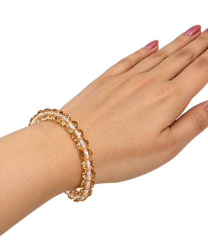 "Tessa" Crystal Beads Bracelet
