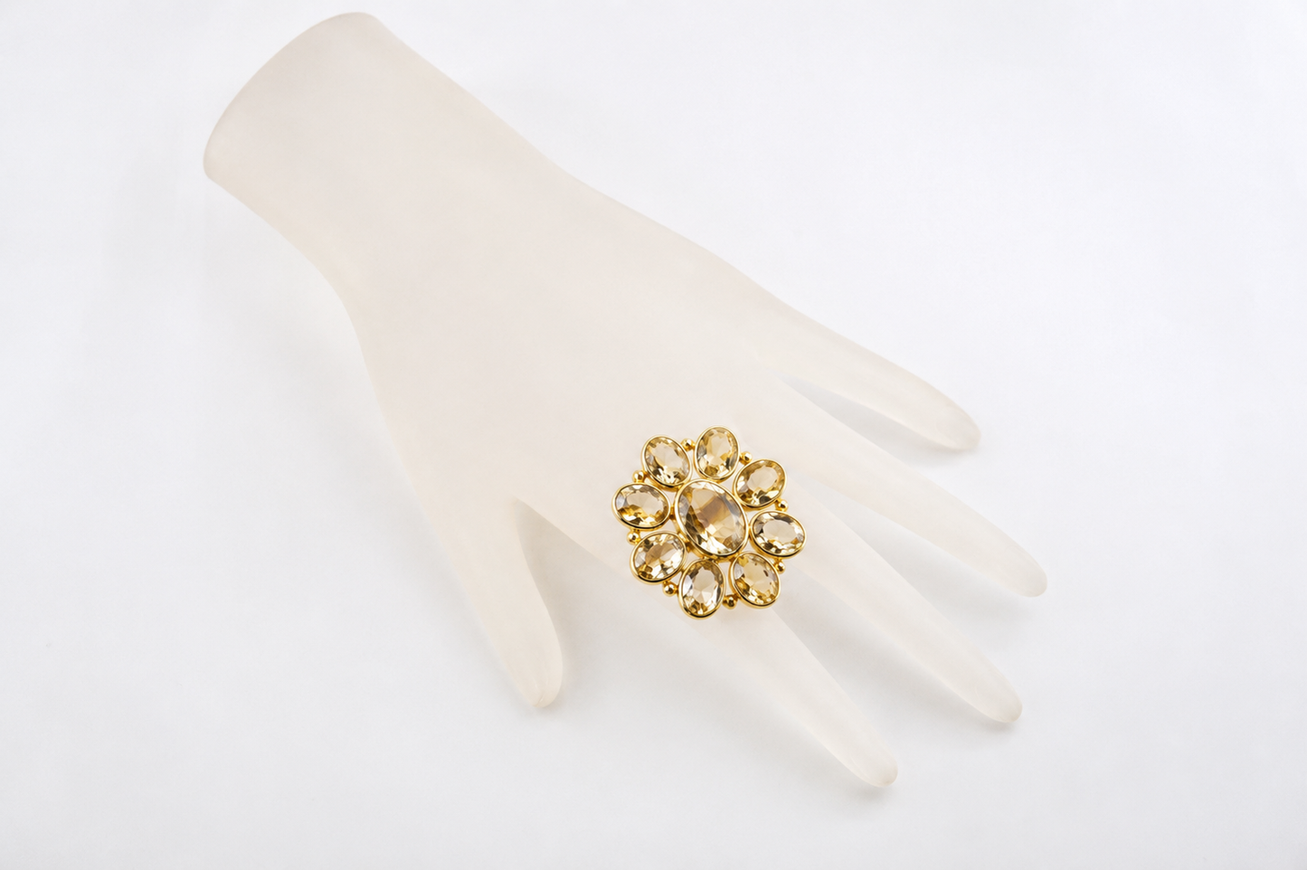 Citrine Gina Ring