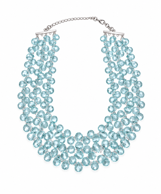 "Nina" Crystal Beads Necklace