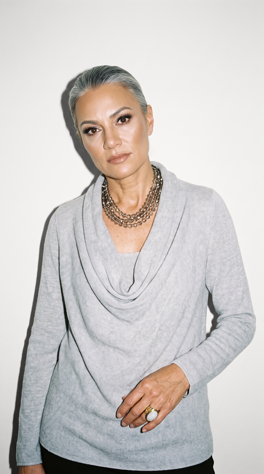 "Kristin" Crystal Beads Necklace