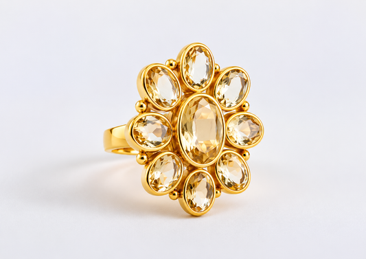 Citrine Gina Ring