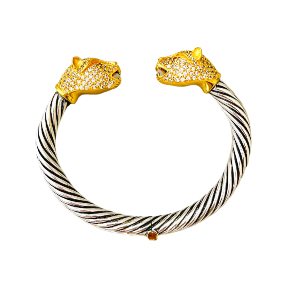 “Cheetah” Cuff - Two Tone