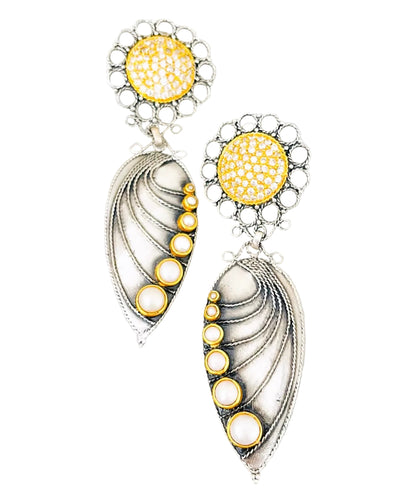 "Butterfly" Flower Earrings
