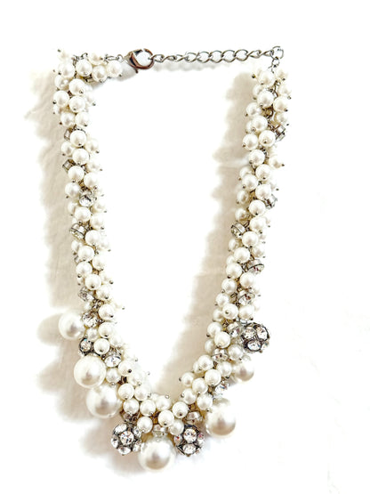 “Krystal” Pearl Necklace