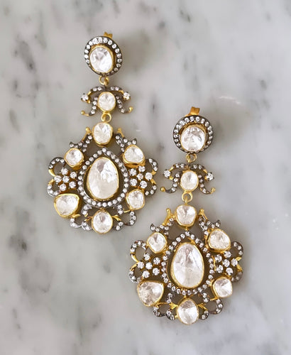 “Theresa” Zircon Earrings