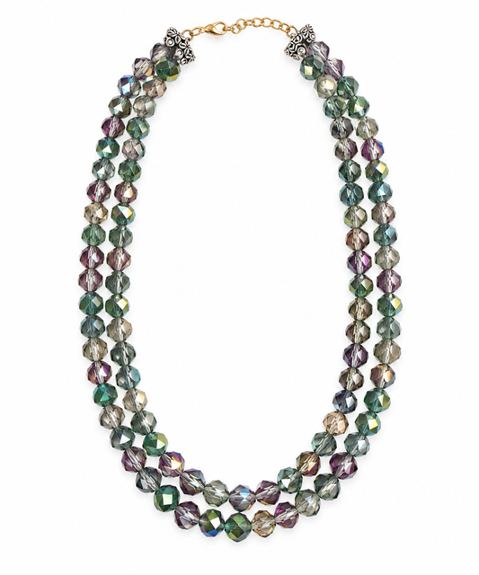 "Tina" Crystal Beads Necklace