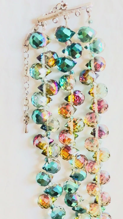 "Emma" Crystal Beads Necklace