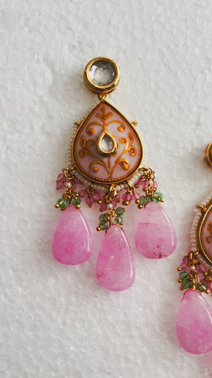 “English Rose” Earrings