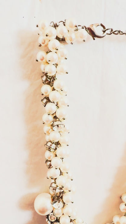 “Krystal” Pearl Necklace