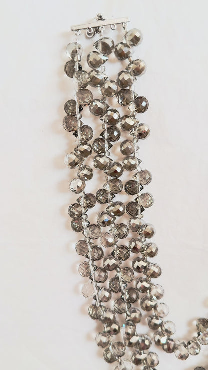"Kristin" Crystal Beads Necklace