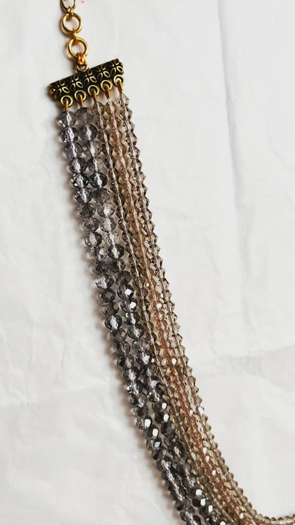 "Penelope" Crystal Beads Necklace