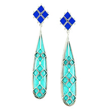 Load image into Gallery viewer, Athena - Turquoise Earrings
