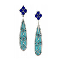 Load image into Gallery viewer, Athena - Turquoise Earrings