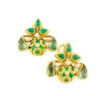 Load image into Gallery viewer, Elena Earrings - Green