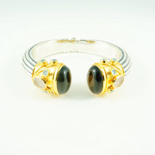 Load image into Gallery viewer, Greek Goddess Cuff - Smoky Quartz