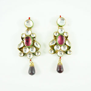 "Malle" Earrings - Purple