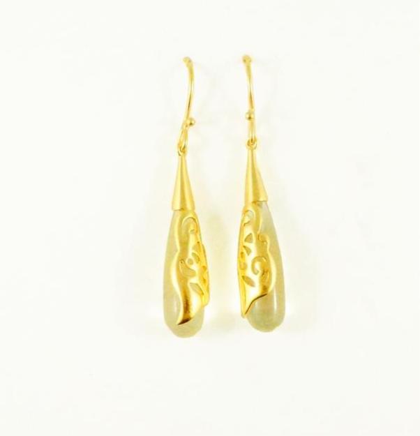 Olivia Earrings - Lemon Quartz