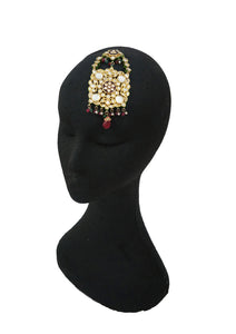 "Queenie" Kundan Side Headpiece (Jhumar)