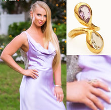 Load image into Gallery viewer, &quot;Miriam Leaves&quot; Cocktail Ring