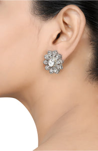 "Samantha” Silver earrings