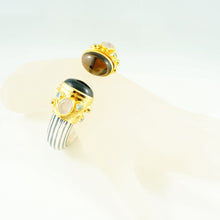Load image into Gallery viewer, Greek Goddess Cuff - Smoky Quartz