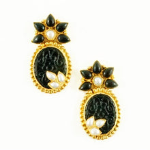 Load image into Gallery viewer, Sophia Earrings - Black