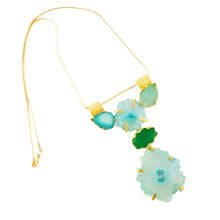 Load image into Gallery viewer, Sterling Silver Gold Plated &quot;Veronika&quot; Necklace