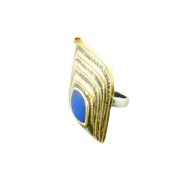 Lapiz Lazuli Kite Ring