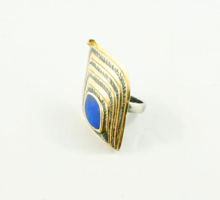 Lapiz Lazuli Kite Ring