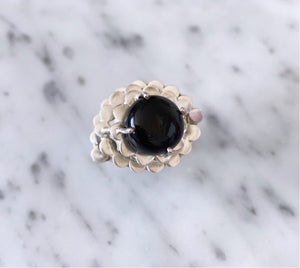"Jasmine" Ring - Black Onyx
