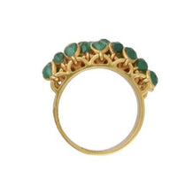 Load image into Gallery viewer, Shirley Green Charm Ring