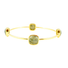 Load image into Gallery viewer, Labradorite Gem Bangle